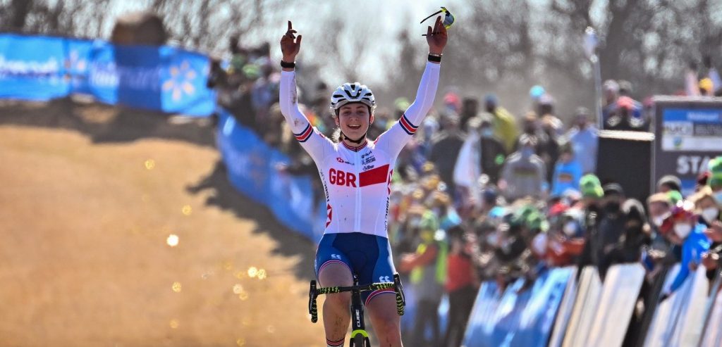 Zoe Bäckstedt maakt favorietenstatus waar op WK veldrijden