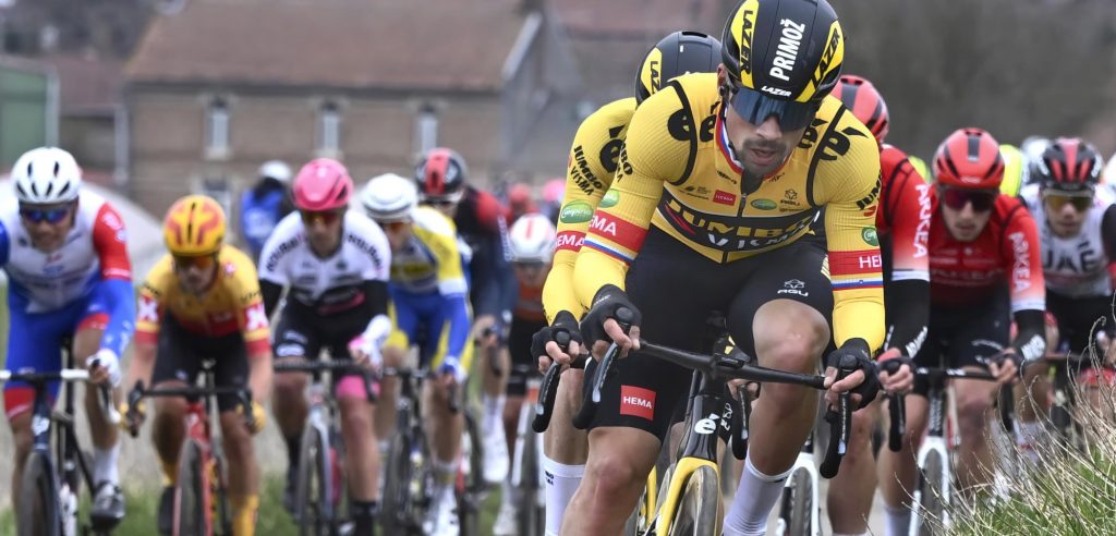 De les van Primoz Roglic na GP Denain: “Gedrum in de aanloop is gevaarlijker dan kasseien zelf”