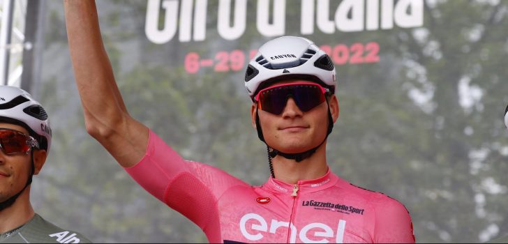 Mathieu van der Poel in het roze naar Italië: “Normaal raak ik trui kwijt op de Etna”