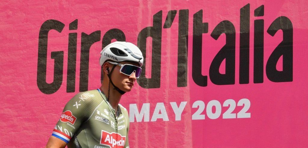 Giro 2022: De ronde van Mathieu van der Poel in 10 foto’s