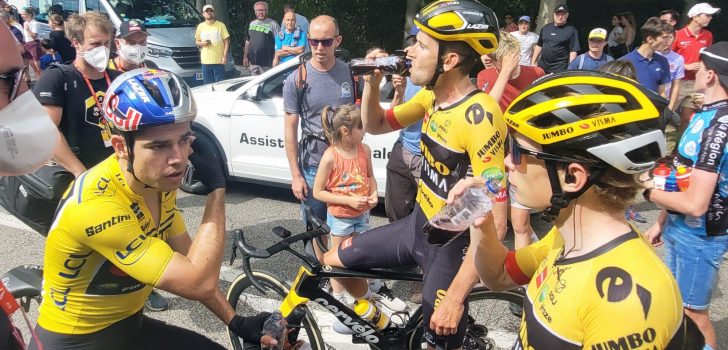 Wout van Aert ontgoocheld: “Hele peloton heeft zich misrekend door snelle finale”