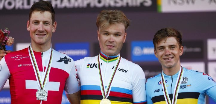 WK 2022: Foss zorgt voor daverende verrassing in tijdrit, brons voor Evenepoel