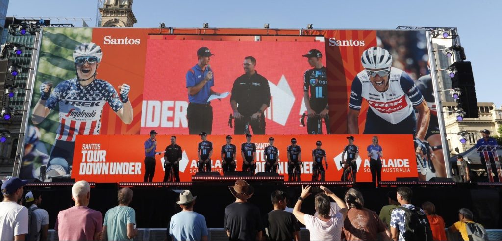 Ploegenpresentatie Tour Down Under 2023 in beeld