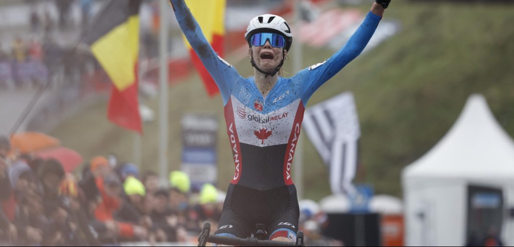 WK veldrijden: Isabella Holmgren bezorgt Canada wereldtitel junioren, drama voor Molengraaf