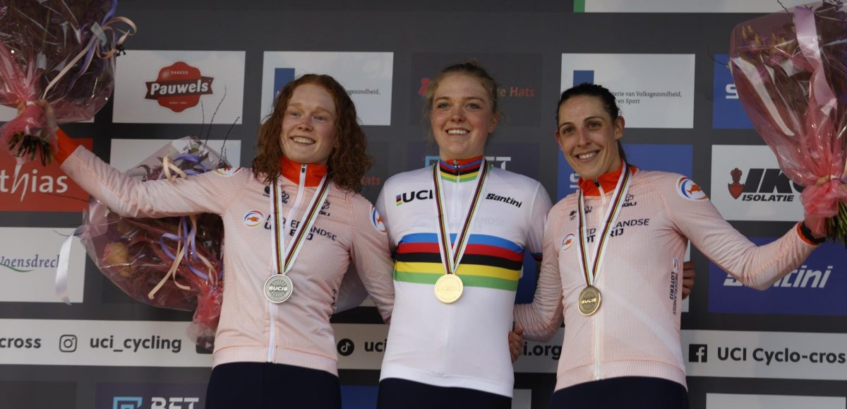 WK veldrijden 2024 in Tábor Voorbeschouwing vrouwen Van Empel tegen