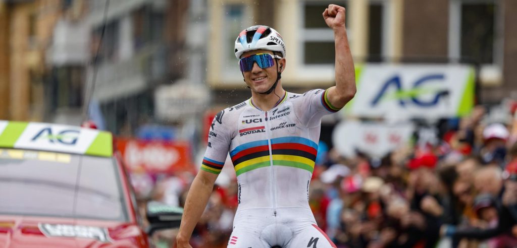 Evenepoel treedt met zege in Luik-Bastenaken-Luik in voetsporen van Merckx en Kübler