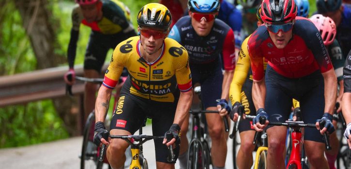 Primoz Roglic haalt heelhuids de finish: “Goed resultaat was niet de topprioriteit”