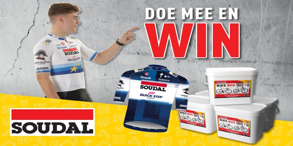 Winactie: Maak kans op een wielershirt van Soudal Quick-Step of een Soudal Bikebox