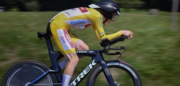 Skjelmose na derde plaats achter Ayuso en Evenepoel eindwinnaar Ronde van Zwitserland