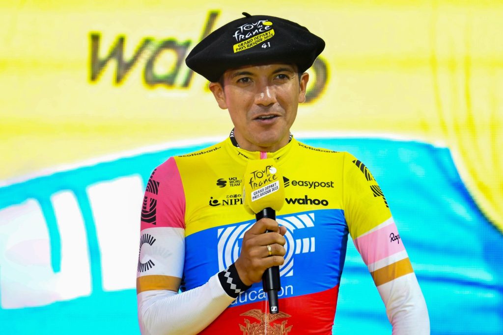 EF Education-EasyPost zet vol in op Richard Carapaz: “Het eindpodium is een doel”