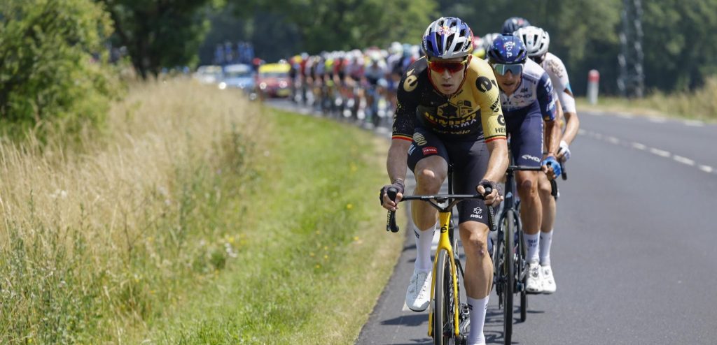 Wout van Aert spaarde de benen: “Ik kon niet zoveel bijdragen vandaag”