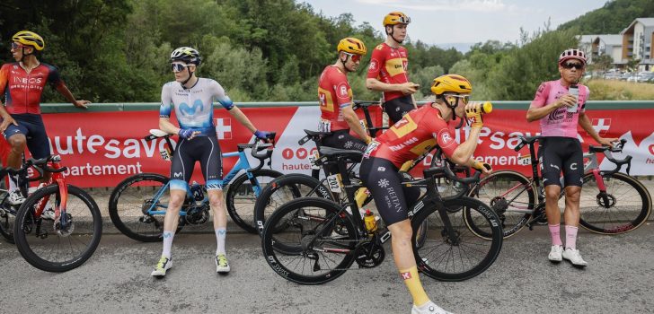 Tour 2023: Bergrit 25 minuten geneutraliseerd na massale val, opgaves Pedrero en Meintjes