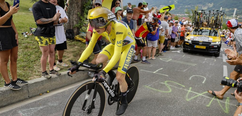 Dumoulin sprakeloos na demonstratie Vingegaard: “Beste tijdrit die ooit is gereden”