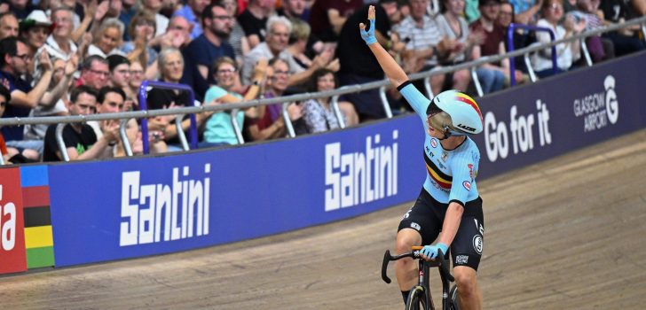 WK 2023: Lotte Kopecky wint de puntenkoers en grijpt tweede wereldtitel