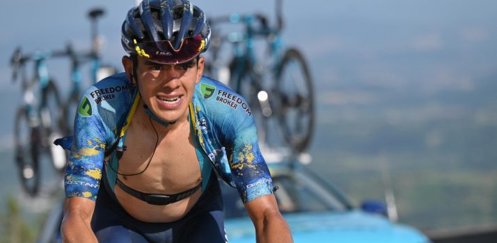 Astana Qazaqstan gaat langer door met Colombiaan Harold Tejada