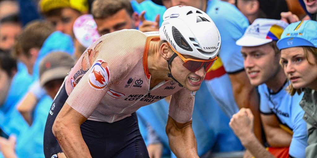 WK 2023: Mathieu van der Poel gebruikte neutralisatie voor ‘grote boodschap’ bij mensen thuis