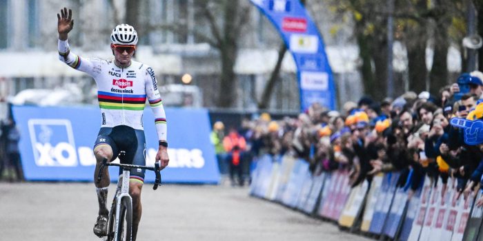 De meester is terug! Mathieu van der Poel geeft crossles bij rentree in X2O Trofee Herentals