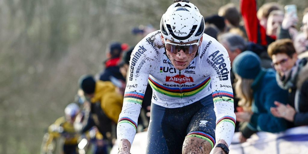 Veel incidenten in Wereldbeker Gavere: boegeroep voor Van der Poel, Van Aert botst op een fan