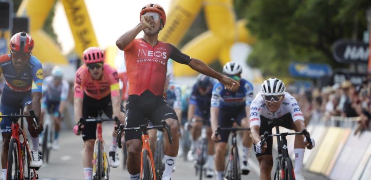 Jhonatan Narvaez verrast peloton in Down Under Classic