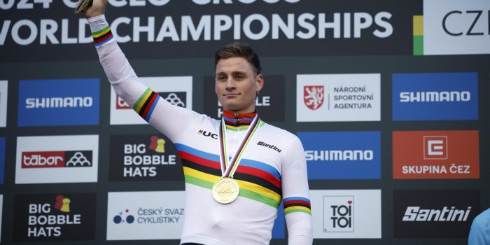 Maandag golven, dinsdag… skiën: zo geniet Mathieu van der Poel na van zijn WK-titel