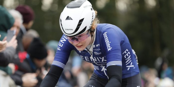 Tour Femmes 2024: Fenix-Deceuninck vaardigt sprintster Julie De Wilde af