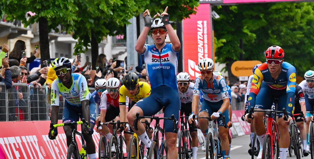 Giro 2024: Tim Merlier wins first sprint clash in Fossano, Pogacar almost causes a stunt