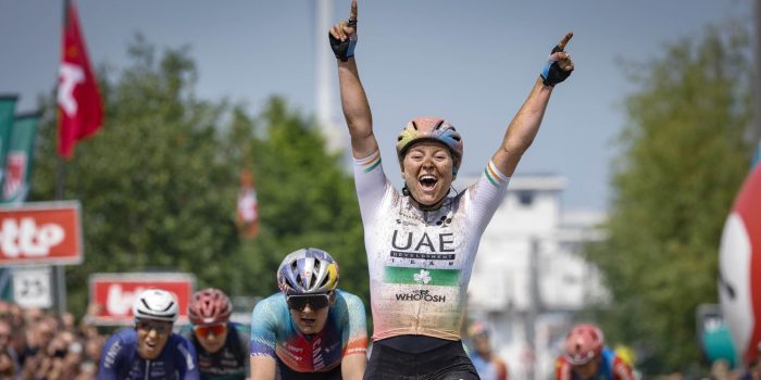 Iers kampioene sprint naar zege in Antwerp Port Epic Ladies, Sanne Cant net naast podium