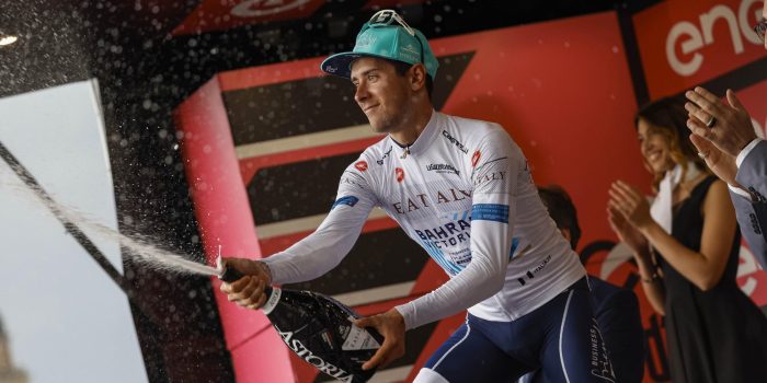 Antonio Tiberi verzekert zich van witte trui: “Had een van mijn beste dagen in deze Giro”