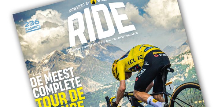 Dit is de cover van de nieuwe zomer-editie van RIDE Magazine