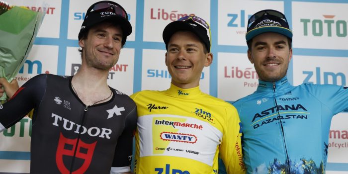 Rune Herregodts pakt eindzege in ZLM Tour, slotrit voor Alexander Salby na lange sprint