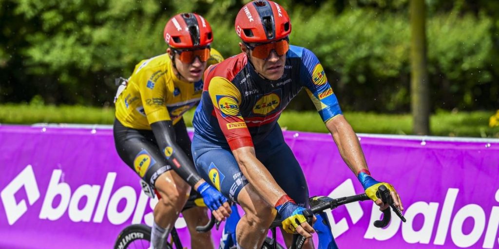 Lidl-Trek ziet Baloise Belgium Tour door de vingers glippen: Ons plan was bijna gelukt