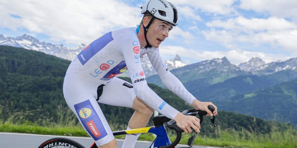 Skjelmose eindigt wisselvallige Ronde van Zwitserland met podiumplek: Dat heeft me teruggebracht