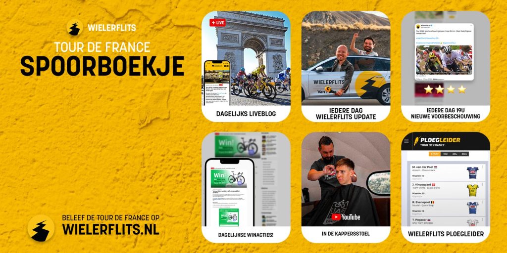 Dit gaat WielerFlits doen tijdens de Tour de France