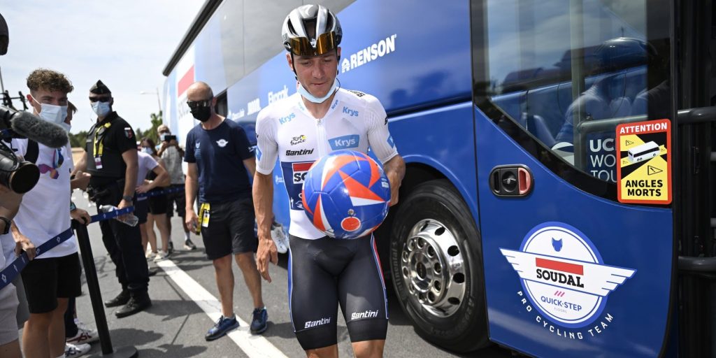 Tour 2024: Remco Evenepoel toont balgevoel bij challenge van teruggekeerd Tour de Tietema