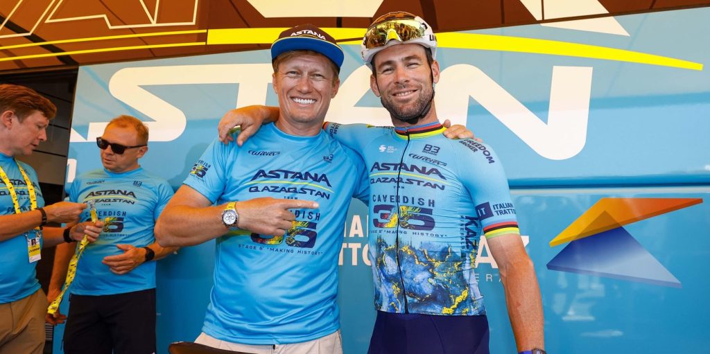 Tour 2024: Mark Cavendish en Astana rijden ter ere van 35 ritzeges in speciaal tenue