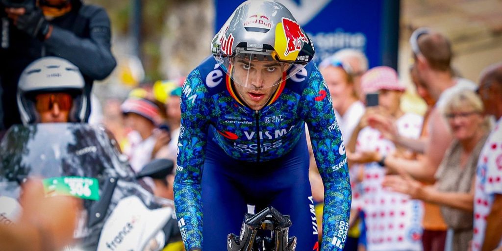 Wout van Aert nam geen risicos in tijdrit: Extra dagje rust richting Spelen