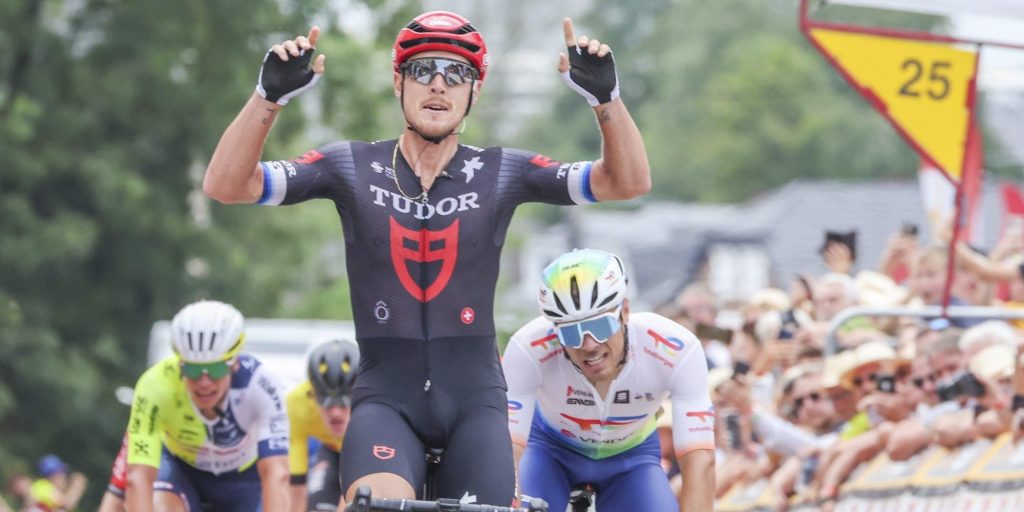 Matteo Trentin slaat dubbelslag in Redoute-rit Tour de Wallonie, Timo Kielich tweede