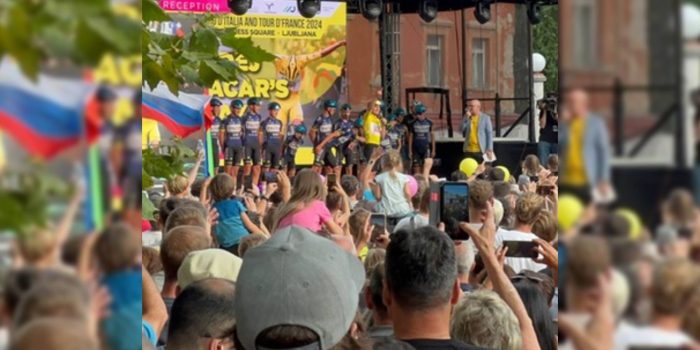 Groots onthaal in Slovenië voor Tour de France-winnaar Tadej Pogacar