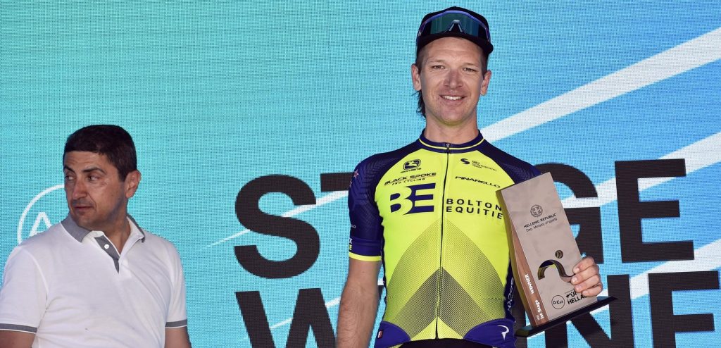 Aaron Gate slaat dubbelslag in lastige derde rit Tour of Hainan