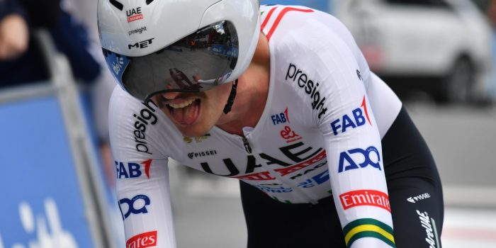 Jay Vine na lange revalidatie begonnen aan Vuelta: “Ben minder egoïstisch”