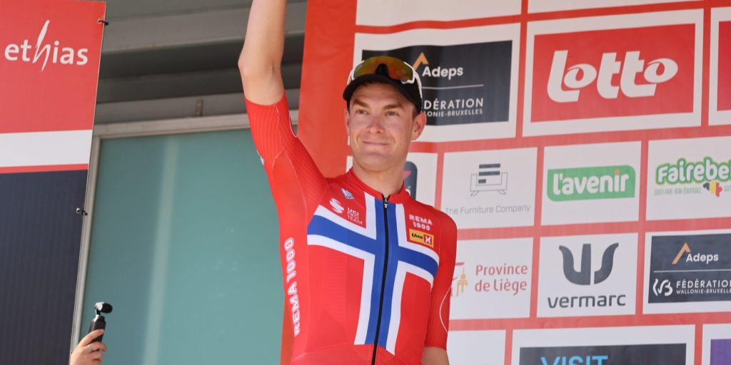 Markus Hoelgaard explodeert in Tour of Leuven: “Gelukkig deed Mike Teunissen dat ook”