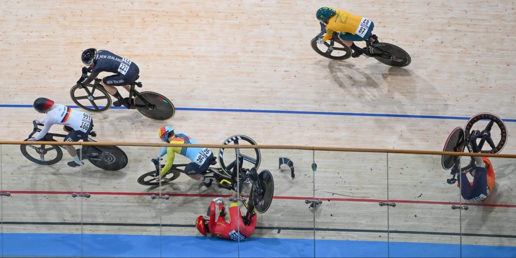 Parijs 2024: Steffie van der Peet en Nicky Degrendele vallen in kwartfinale Keirin