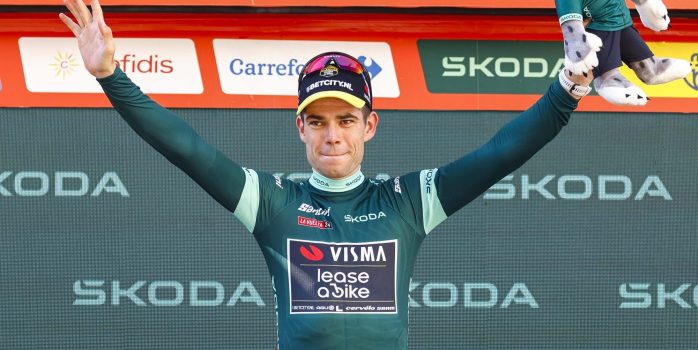 Vuelta 2024: Wout van Aert nu ook (echt) aan de leiding in puntenklassement