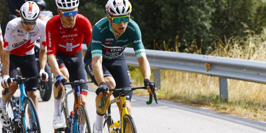 Wout van Aert amuseert zich in Vuelta: “Dan gaat alles net iets makkelijker”