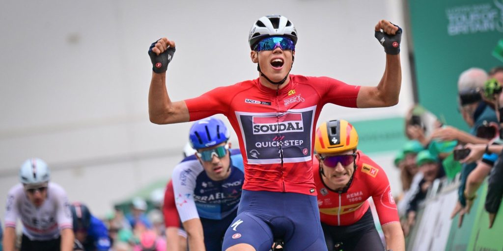 Paul Magnier kampt met ‘serieuze hersenschudding’ na val in slotrit Tour of Britain