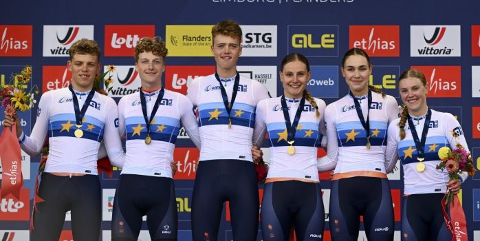 EK 2024: Goud voor Nederland in Mixed Team Relay voor junioren, geen medaille voor België