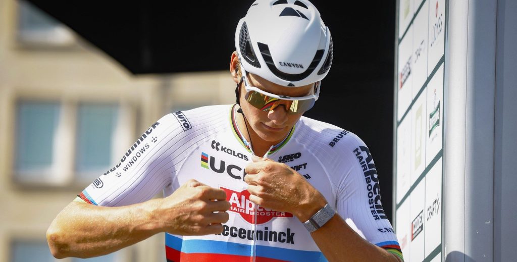 Mathieu van der Poel verder met nog slechts twee ploeggenoten in Ronde van Luxemburg