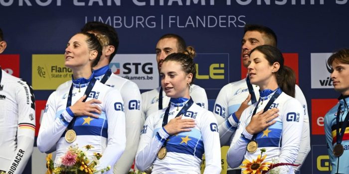 Italianen doen alles volgens plan in Mixed Team Relay: “Wij houden van deze discipline”