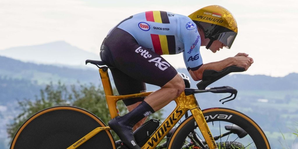 Patrick Evenepoel na gouden plak van Remco: “Blijkbaar heeft hij een harde kop”