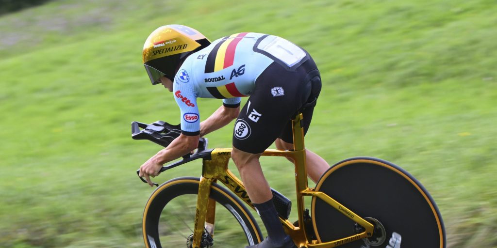 Remco Evenepoel grijpt wereldtitel in Zürich met bewogen tijdrit: “Moeilijkste tijdrit van mijn leven”